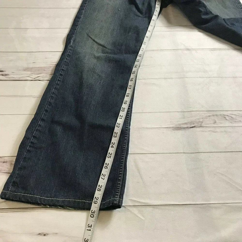Banana Republic Mens Blue Straight Leg Jeans Sz 34